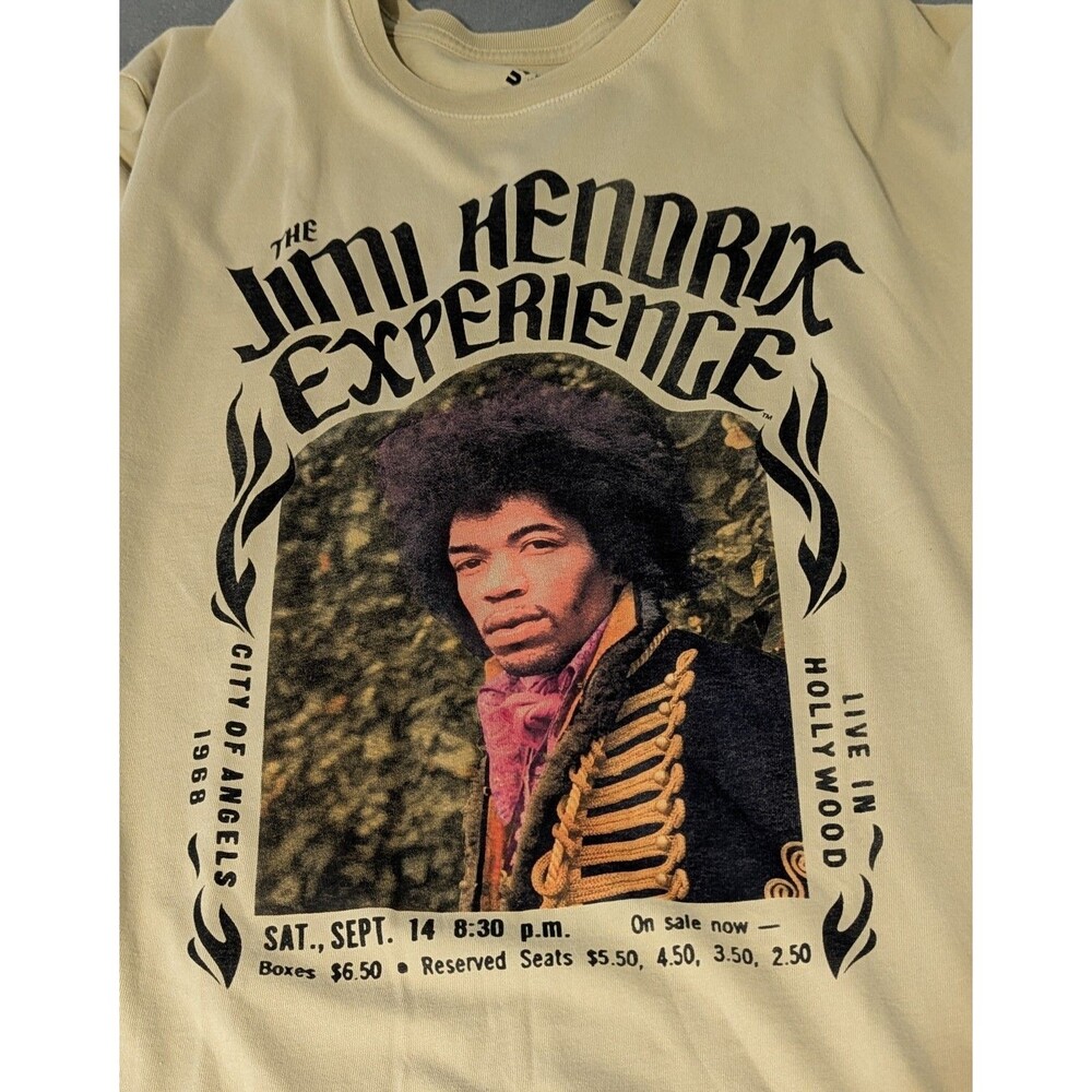 Lucky Brand Men's 2XL Short Sleeve Jimi Hendrix Experience T Shirt New
